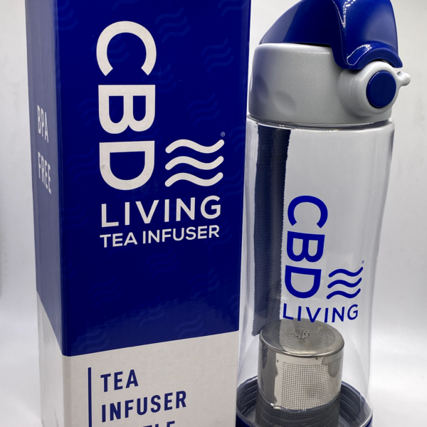 CBD Living Tea Infuser Bottle