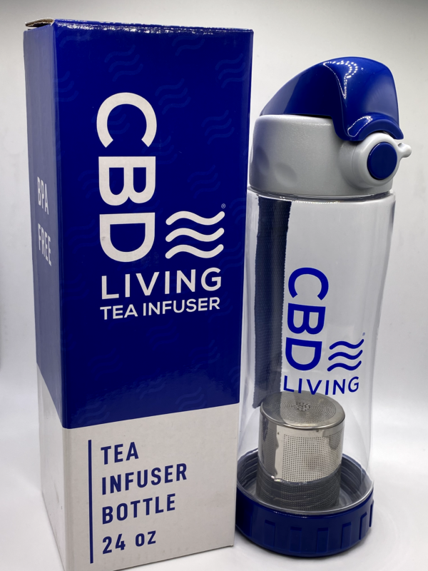 CBD Living Tea Infuser Bottle