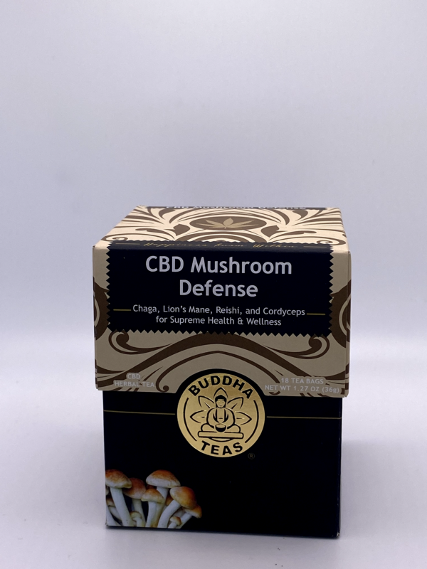 Buddha Tea Organic CBD Mushroom Defense | The Gruene Leaf