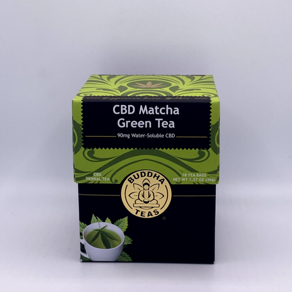 Buddha Tea Organic CBD Green Matcha