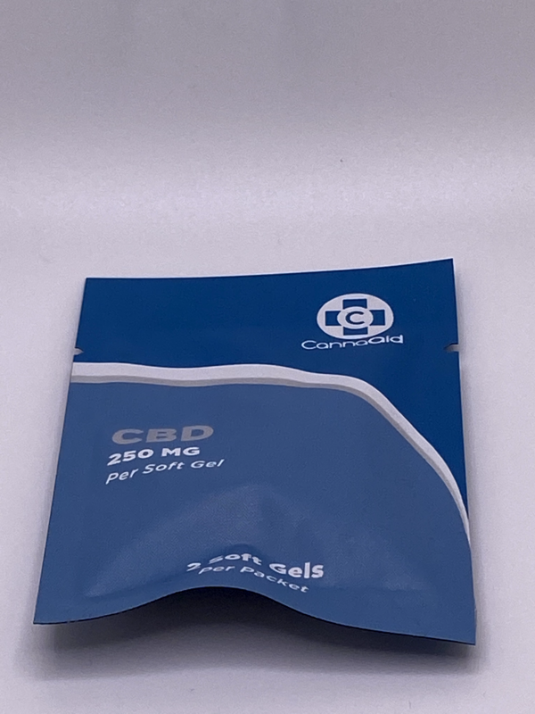 Canna Aid Gel Caps CBD 250mg 2 Pack